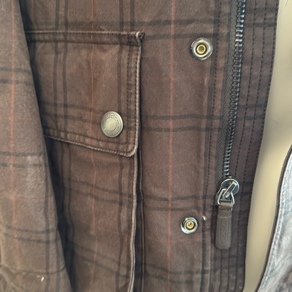 Coach Tatersall Plaid Utility Field Jacket Small - Picture 4 of 11